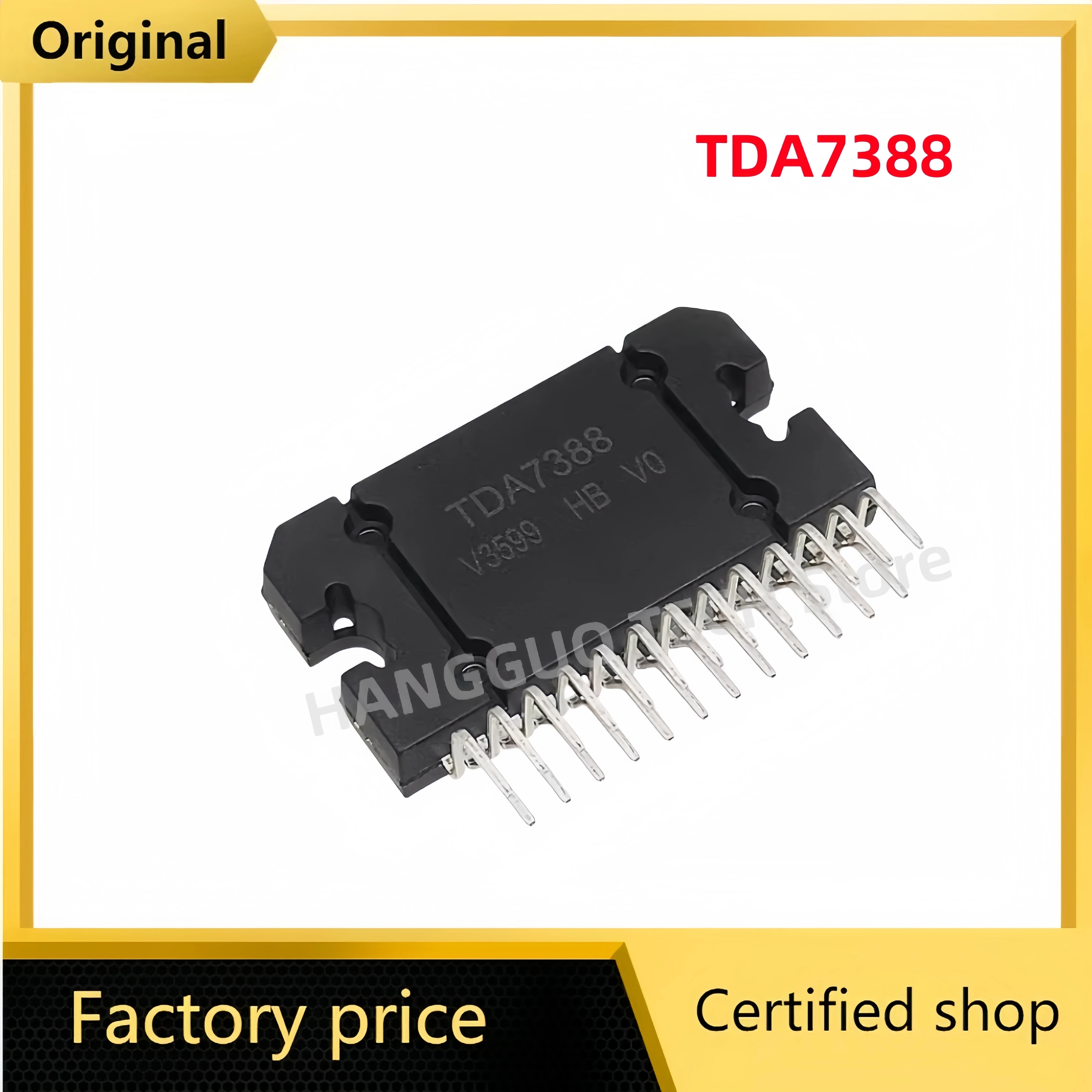 2pcs/lot TDA7388A TDA7388 7388 ZIP 4 X 41W Bridging car audio amplifier IC