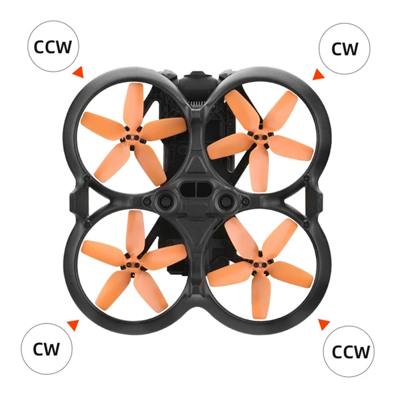 Propeller Props for DJI AVATA Drone 2925S Blade Replacement Light Weight Wing Fans for DJI Avata Accessories,Orange