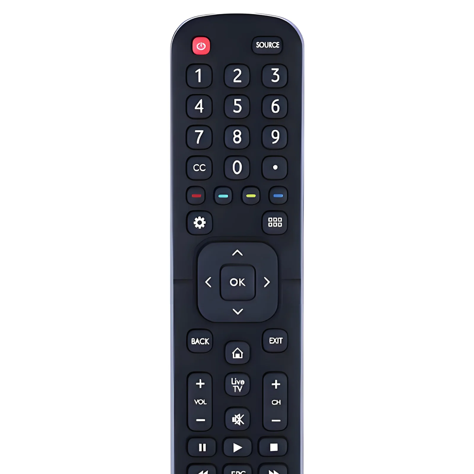 Replacement EN2H27 Remote Control Compatible with Hisense EN2H27B EN2H27HS EN2H27D EN2A27 ER-31607R ER-22655HS RC3394408/01