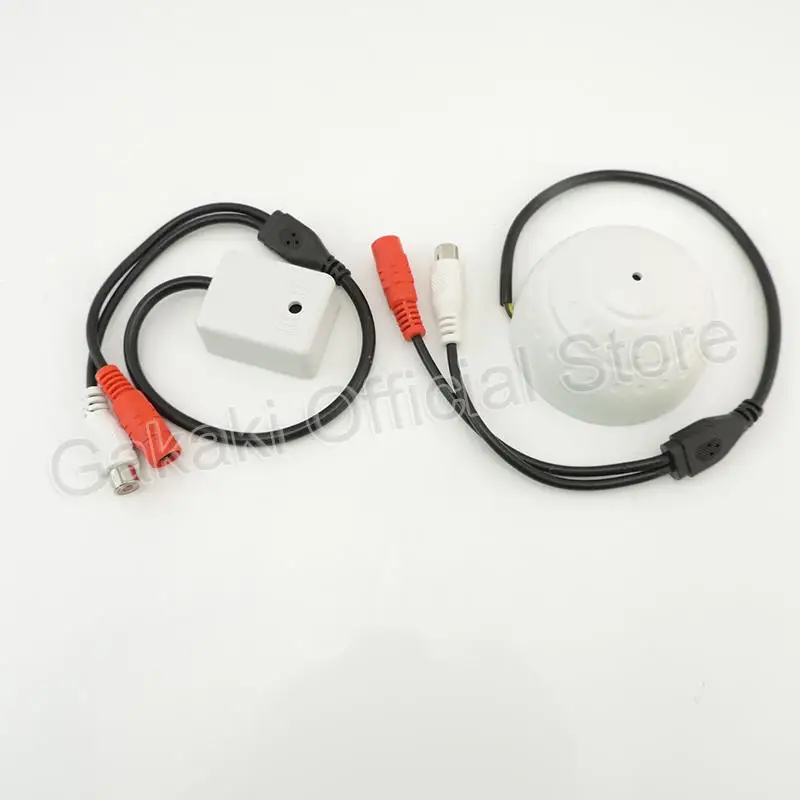 Mini CCTV Microphone Sound Monitor Audio Pick Up Device For Security Camera DVR Accessories Video Surveillance