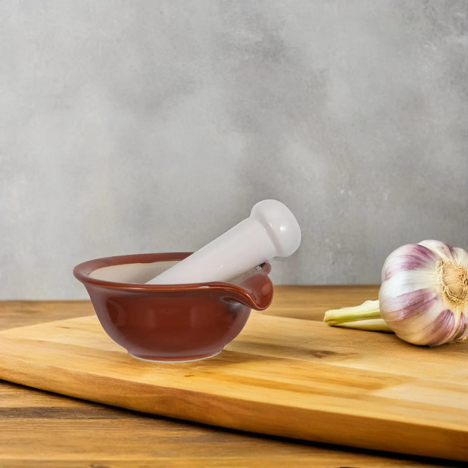 

Большой набор керамических мельниц в японском стиле суробачи для измельчения чеснока, специй и имбиря, с нескользящим основанием, легко моется, для кухни