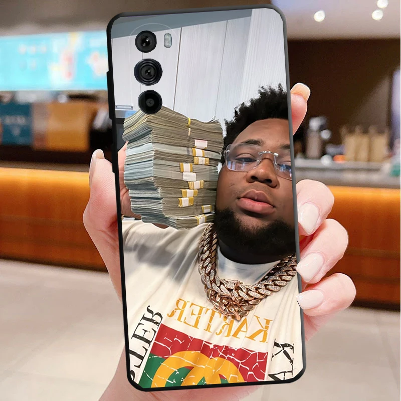 Rapper R-Rod Wave New Soft TPU Phone Case For Motorola Edge 70 60 50 40 30 Fusion Ultra Neo Pro G Stylus Play Power