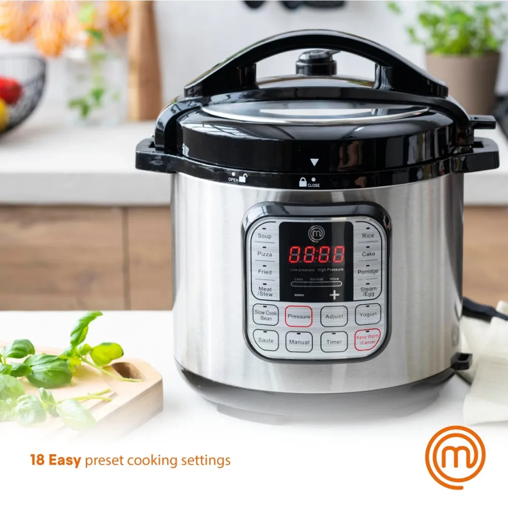 MasterChef Electric 10-in-1 Multi Cooker (Inc. Pressure, Rice and Slow Cooker)