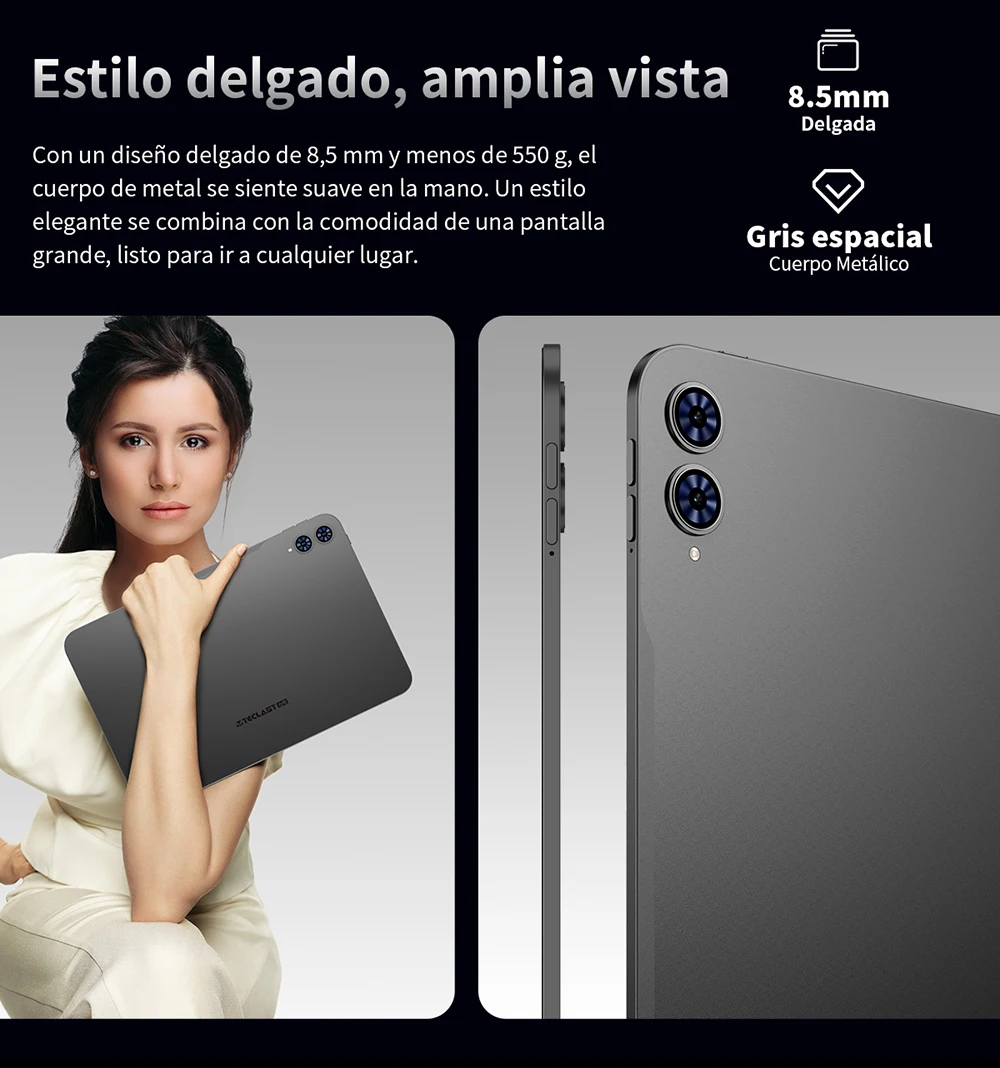 Teclast T65 Android 16 Tablet 120Hz Unisoc T7280 13.4'' Tddi, (8Gb+12Gb)20Gb Ram, 128Gb Rom, 8-Core Tablets, Mali-G57, 1920X1200, 8000Mah, 4g Volte, Wifi, Gps, 13Mp+5Mp