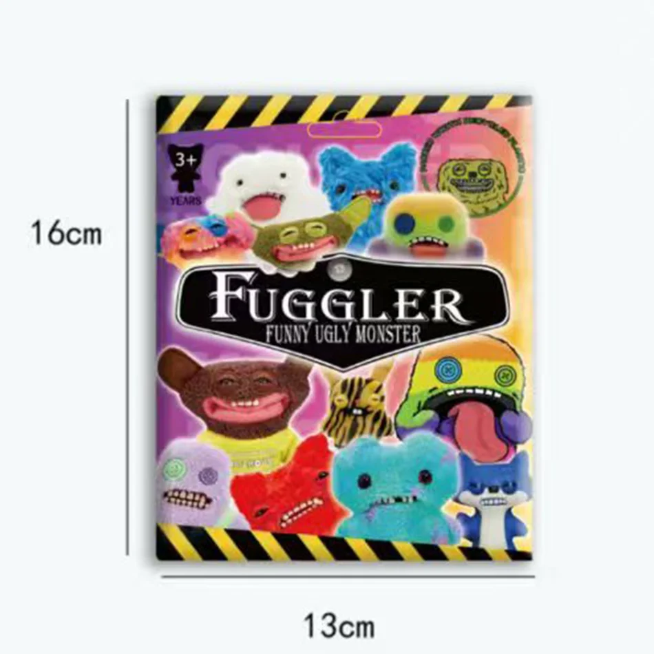 Originele Fuggler Figuur Speelgoed Blind Box Grappige Lelijke Tand Monsters Fugglers Action Beeldje Collectible Model Poppen Gift Kids