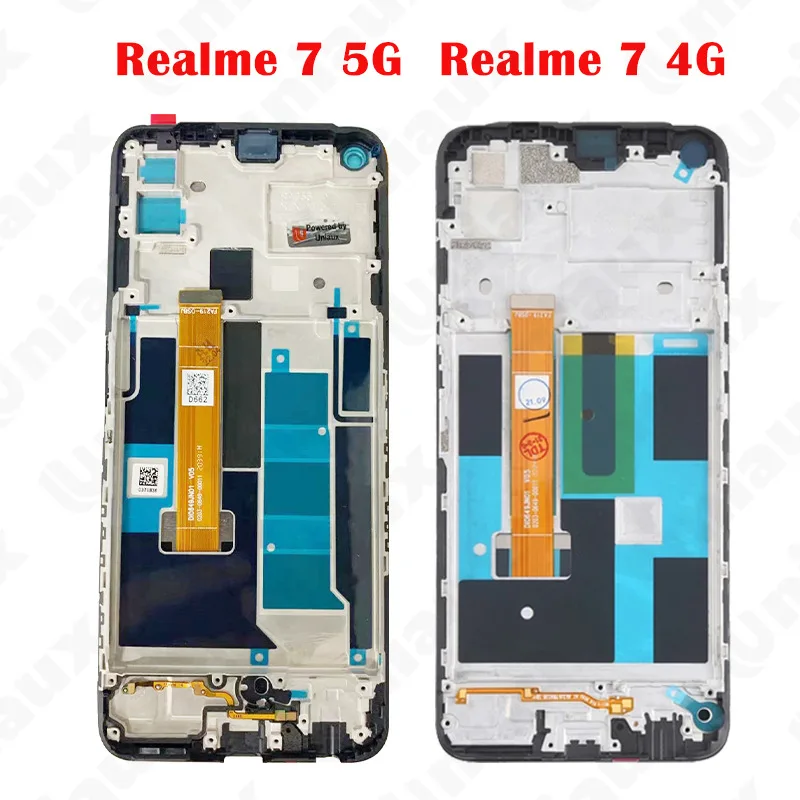 For OPPO Realme 7 4G Display RMX2111 Realme 7 5G Touch Screen Digitizer 6.5\