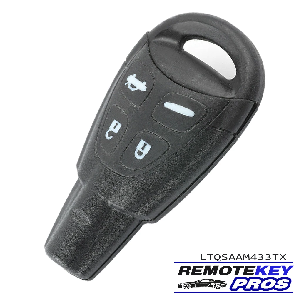 

DIYKEY LTQSAAM433TX 315Mhz / 433MHz PCF7946AT Smart Remote Key Fob for SAAB 9-3 9-5 2003 2004 2005 2006 2007 2008 2009