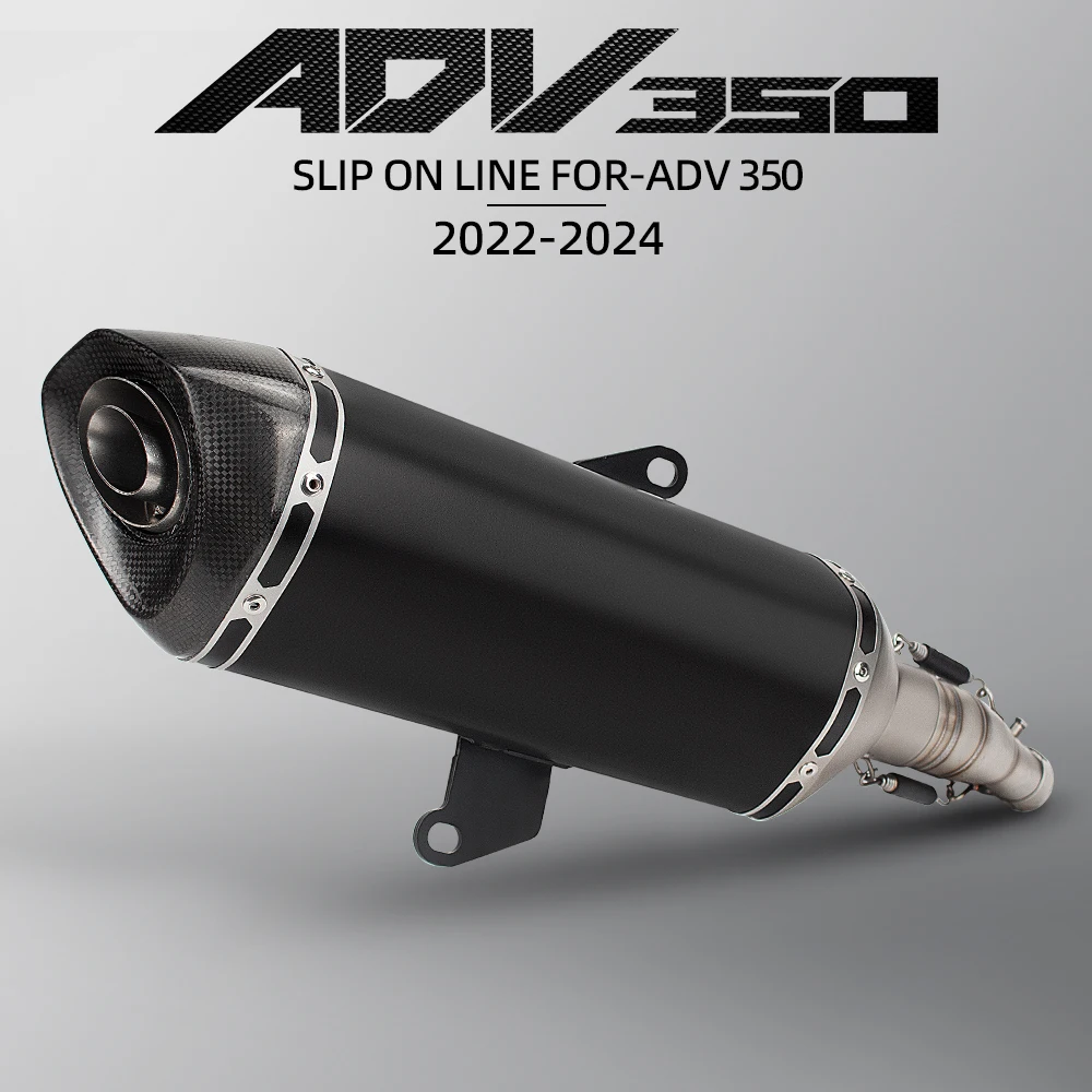 

FOR HONDA ADV350 2022-2024 Motorcycle Racing Performance Exhaust Racing Line Original Location Motorcycle Muffler