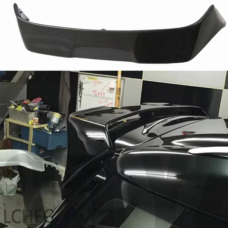 For BMW Mini R60  2010-2016 Countryman Coopers High Quality Fiberglass Rear Roof Spoiler Wing Trunk Lip Boot Cover Car Styling