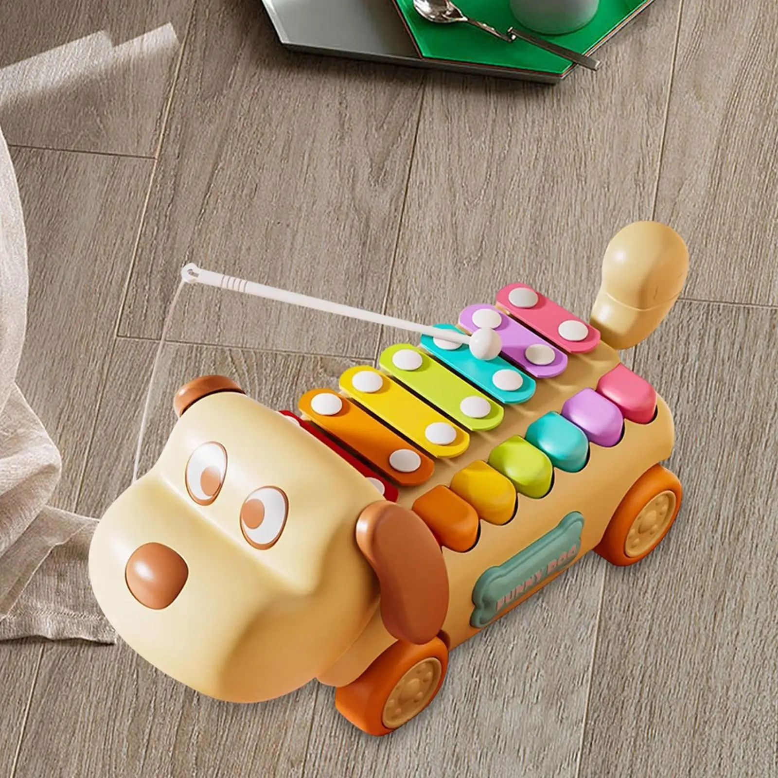 

Musical Toy Hand Knocking Piano Colorful Percussion Instrument Hammering