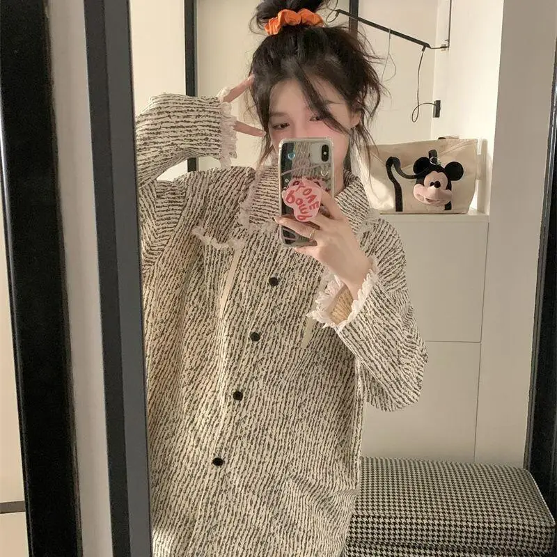 

New Pjs Set Women's Pajama Set Women's Warm Winter Pajamas Stripe Fashionable Home Clothes, Pajamas Cute and Soft Pajama Set Hot