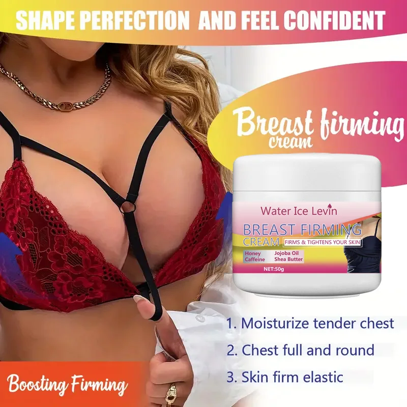 Honey Breast Care Cream gently moisturizes and lifts the chest with a daily skin-firming body massage treatment cream