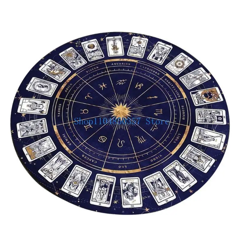 652F Healings Stone Energy Generators Altars Tarots Tarot Card Pattern Altars Tarots Card Pad Dowsing Pendulums Ceremony Mat
