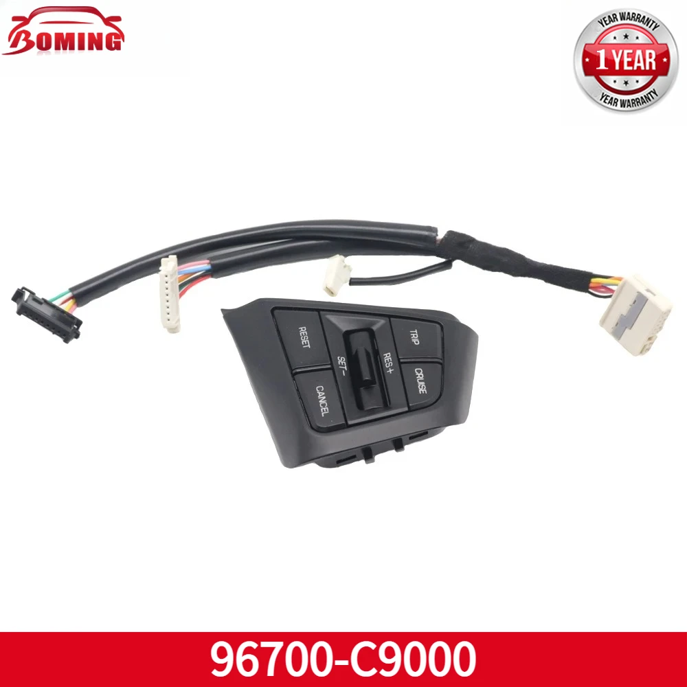 

96700-C9000 96700C9000 Black NEW Inner Steering Wheel Multimedia Control Switch For Hyundai Creta ix25 2015-2019 96700 C9000