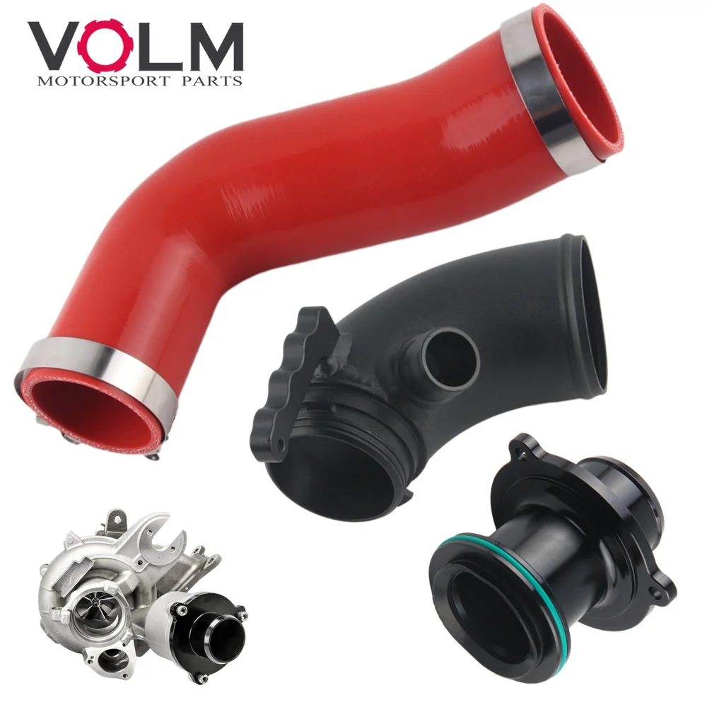 Free Shipping Silicone Turbo Inlet Elbow Tube Performance Intake Hose Pipe For VW Golf MK7 GTI R Audi V8 MK3 A3 S3 TT MK3 2014+