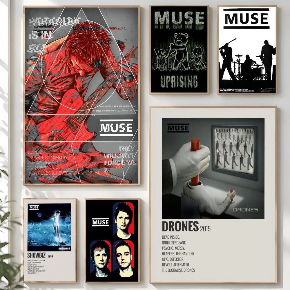 M-Muse The Resistance Absolution Music Album Cover Poster Creative Room Art For Dorm Bedroom Study Apartment Home Gift