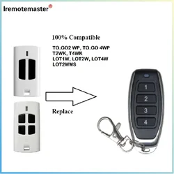 For Remote Control TO GO WV 2WV TO.GO 2WV TOGO 2WV 433mhz Garage Door Rolling Code ARC Coding TOGO 2VA 4VA