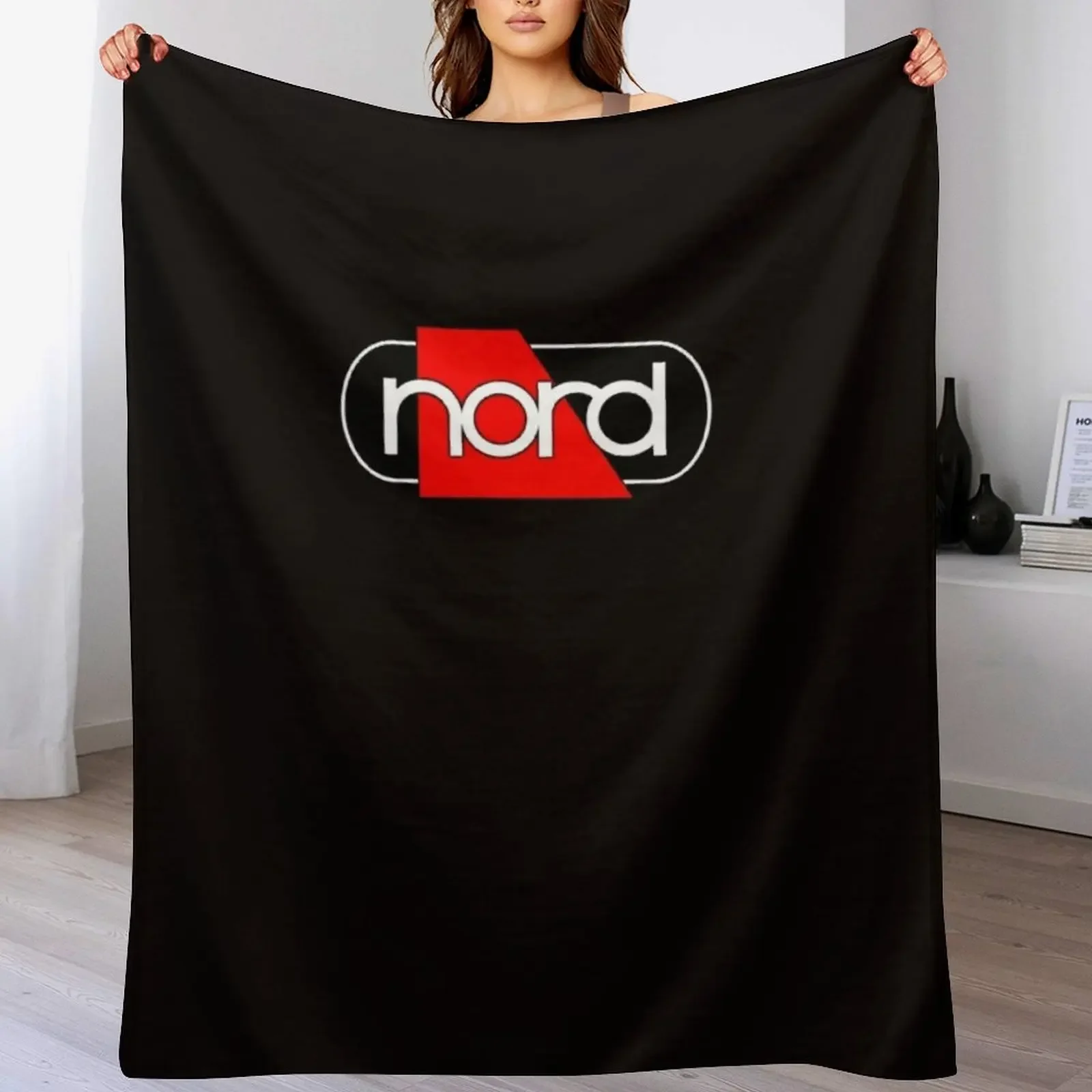 

Nord Synth Essential T-Shirt Throw Blanket All Weather Soft Throw Blanket for Sofa