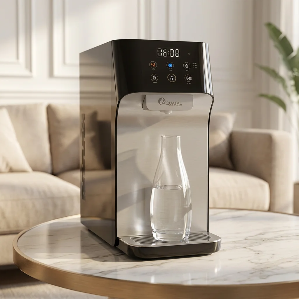 

Electric Countertop RO Kitchen Water Dispenser Fast Heating Tankless Reverse Osmosis Purifier With Plastic Housing