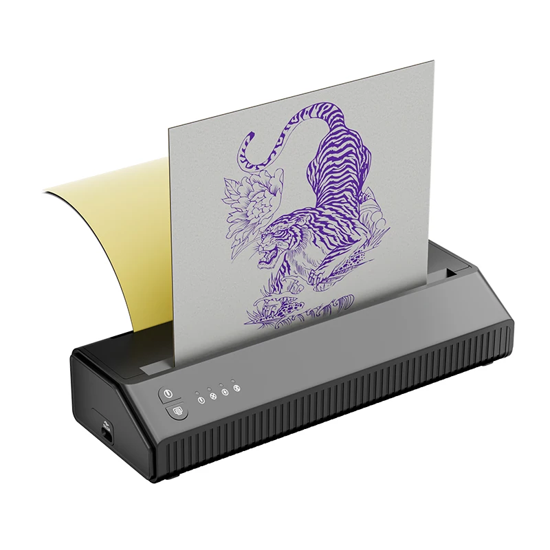 

A4 Tattoo Transfer Stencil Machine MHT-P8008 bluetooth Portable Mini Tattoo Stencil Printer