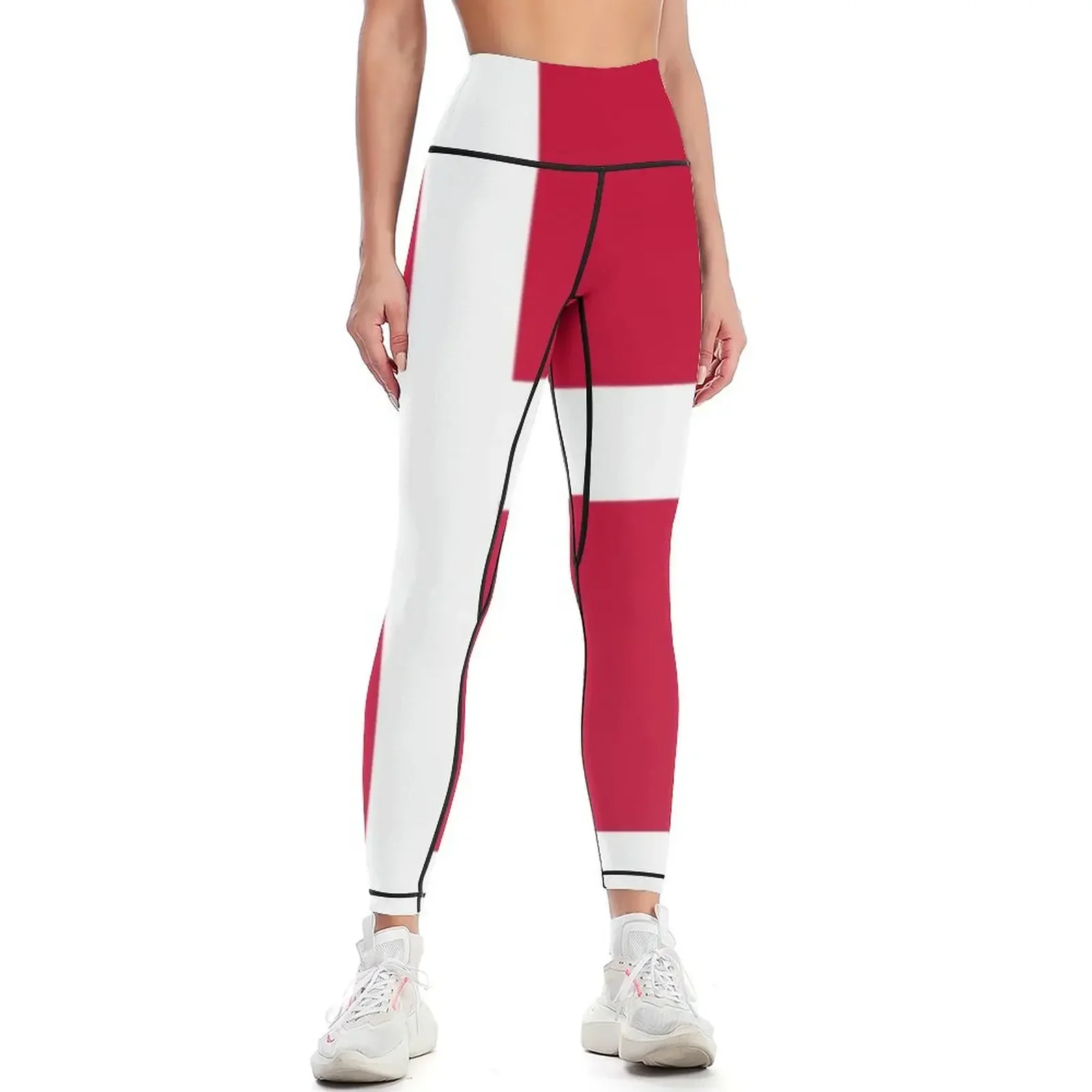 

Denmark Flag Leggings legings for fitness legging pants raises butt gym top sports tennis for Womens Leggings