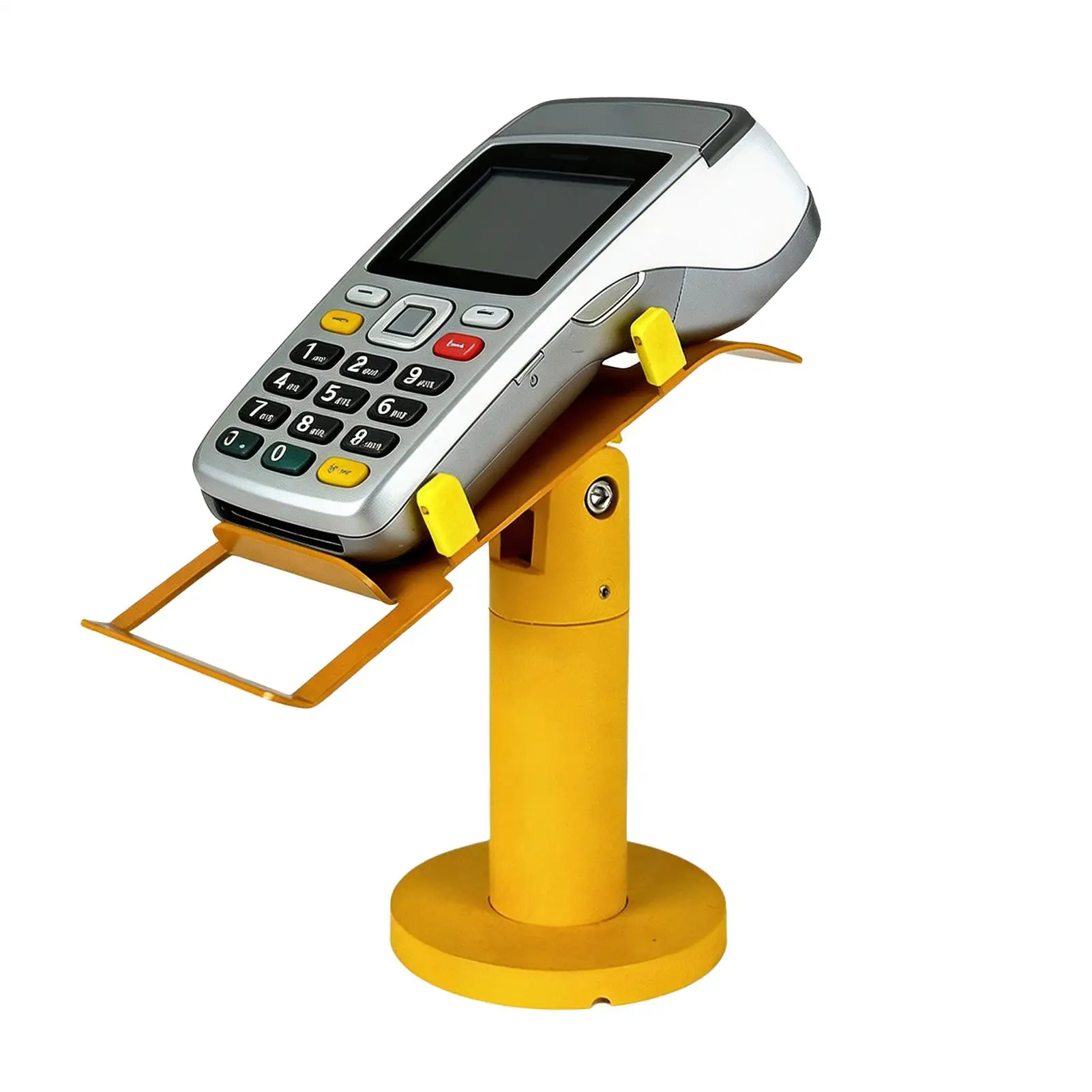 Credit Card Reader Stand Aluminum Alloy Bracket Metal POS Machine Display Bracket For Supermarket Shop Store Counter Service