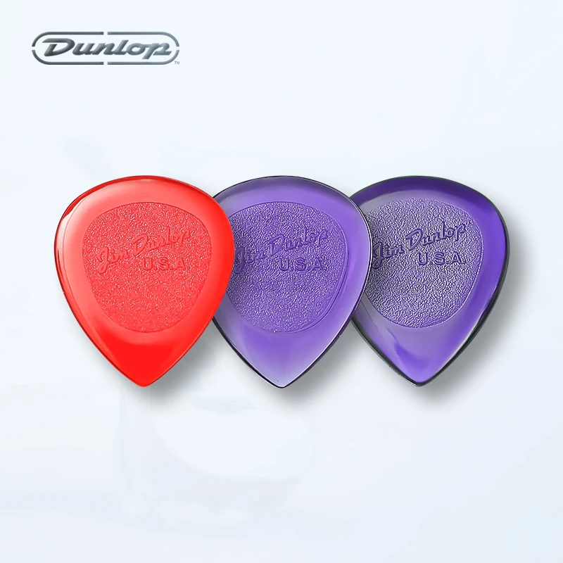 

Dunlop Guitar Picks Stubby Tear Plectrum Mediator Durable Clear 474 1/ 2/ 3mm for Bass Acoustic Electric Guitar Accessories