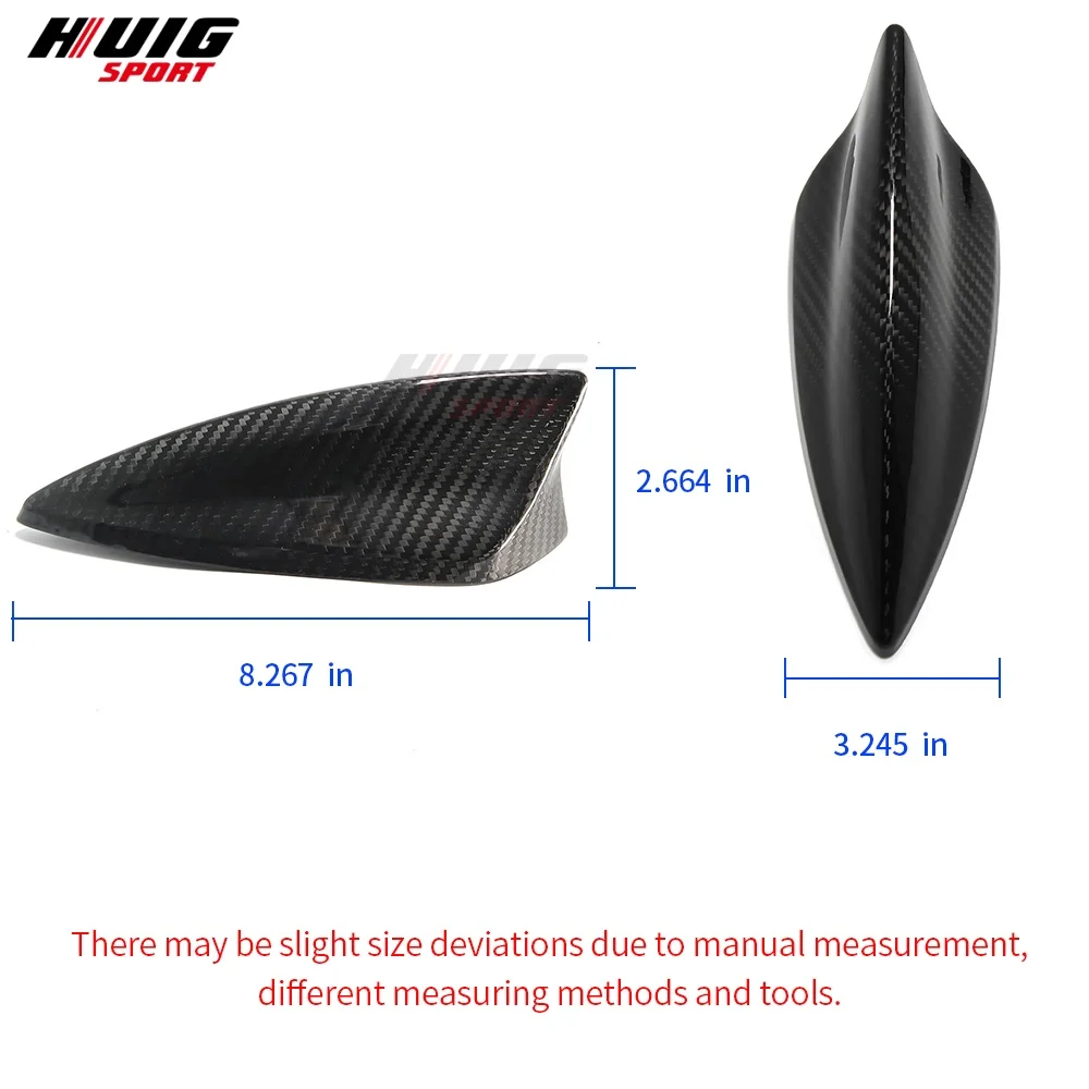 Car Antenna Roof Shark Fin Cap Cover Trim For Chevrolet Camaro LS LT1 LT SS Coupe Convertible 2016+ Real Carbon Fiber Accessory view 4