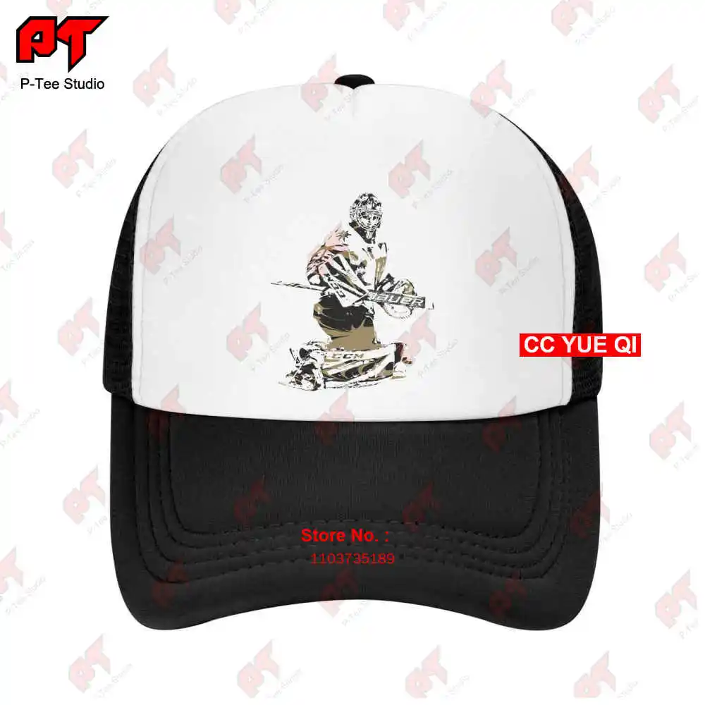 Golden Knights Goalie Marc Andre Fleury Artwork Baseball Caps Truck Cap 6NHK