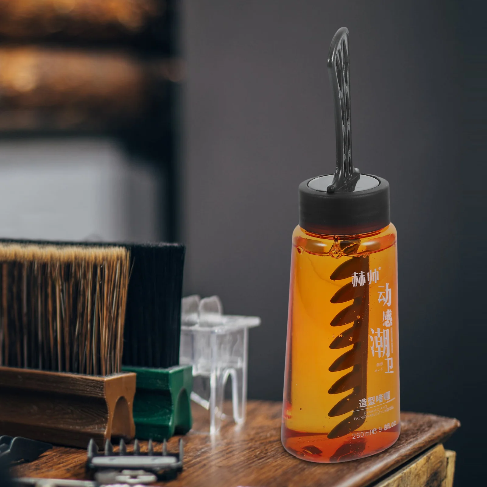 

2pcs 2 2 In 1 With Comb 1 Gel With Comb For Men Moisturizing Styling Cream Travel Hair Gel Tool Oil Bottle For Hair