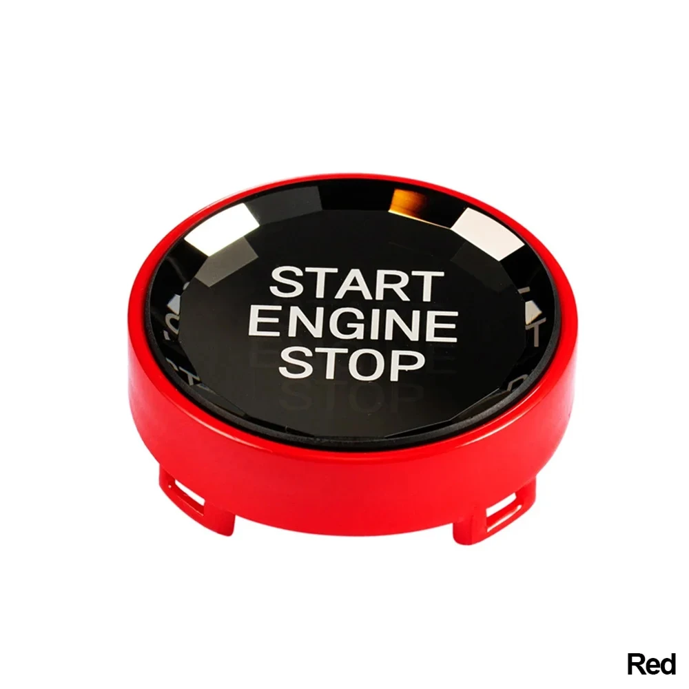 Engine Start Stop Switch Button Sticker Interior Trim Decal For BMW X1 E84 E81 E87 X5 E70 X6 E71 E90 E60 E91 E92 E93 Z4 E89 4