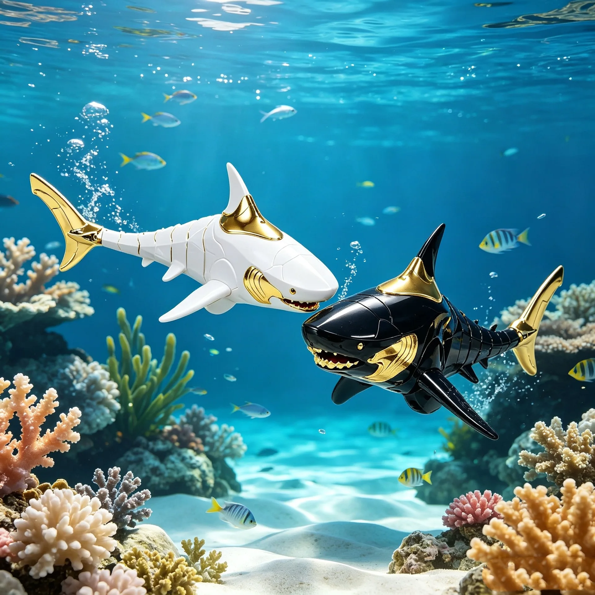 Remote Control Mosasaur Underwater Toy 2.4GHz Electric Aquarium Remote Control Toy Outdoor Boys Children's Pool Water Toy