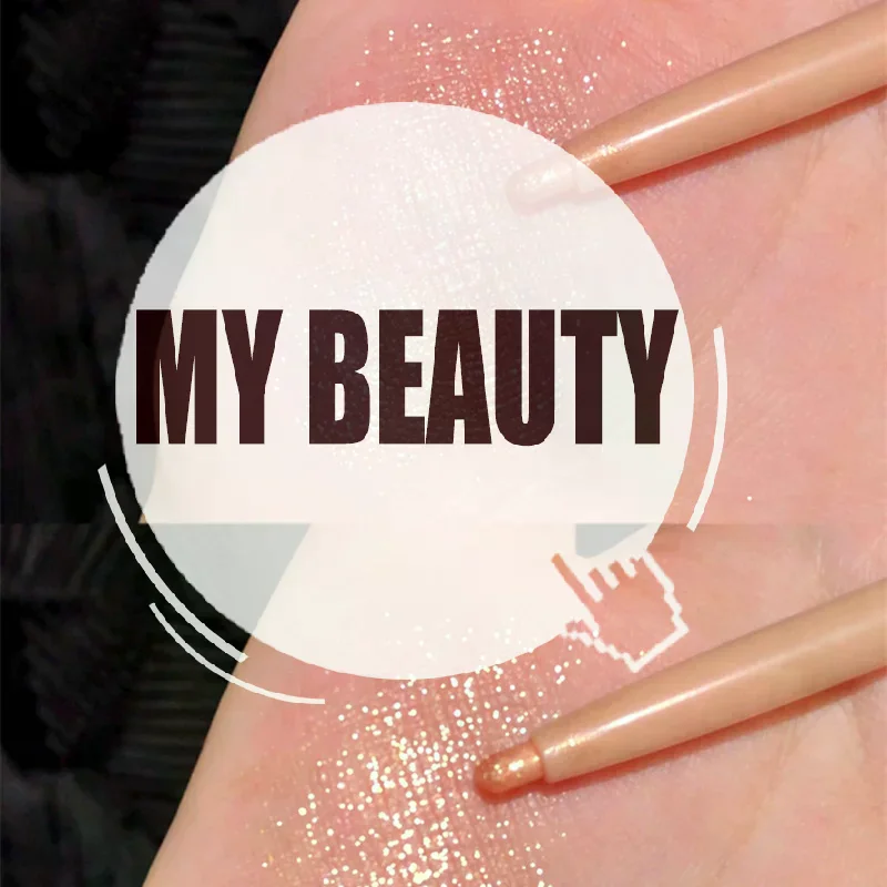 DIKALU قلم ظلال العيون بيرليسسينت ماتي الماس كحل القلم مقاوم للماء تسليط الضوء على سطع دودة القز ماكياج قلم رصاص جفون لامعة