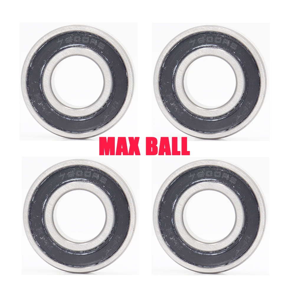 7900-2RSV MAX Bearing  ( 4 PC ) Full Balls Bicycle Frame Pivot Repair Parts 7900 7901 7902 7903 2RS VRS Ball Bearings