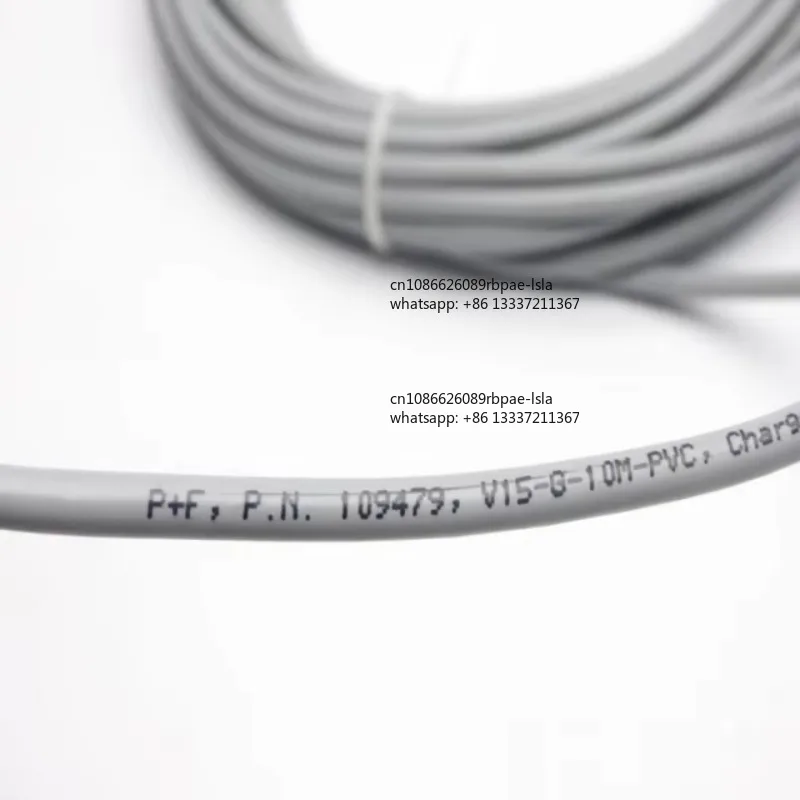V15-G V15-W Industrial Sensor Connection Cable M12 Plug 2m PUR PVC Unshielded IP67 IP68 Automatic Cord Proximity Switch