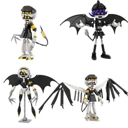 Murdered Uzi N V Killer Drones Building Blocks Set Doomsday Dronesed Winged Angel Robots Bricks Toys For Adults Kids Gifts