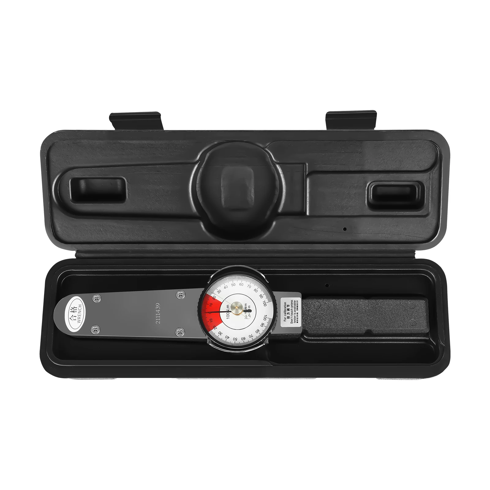 Torque Wrench 0-100 n.m With Storage Box  Dial Torquemeter ± 3% Accuracy Torque Peak Memory Dual Pointer Design