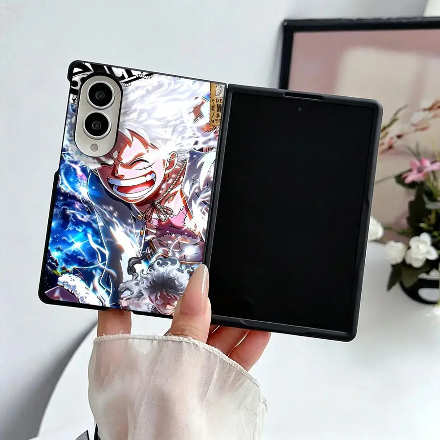 Case for Samsung Galaxy Z Fold 8 ZFold Wide ZFold8 Z Fold8 Wide Luxury Phone Cover Anime Ones Pieces Luffy