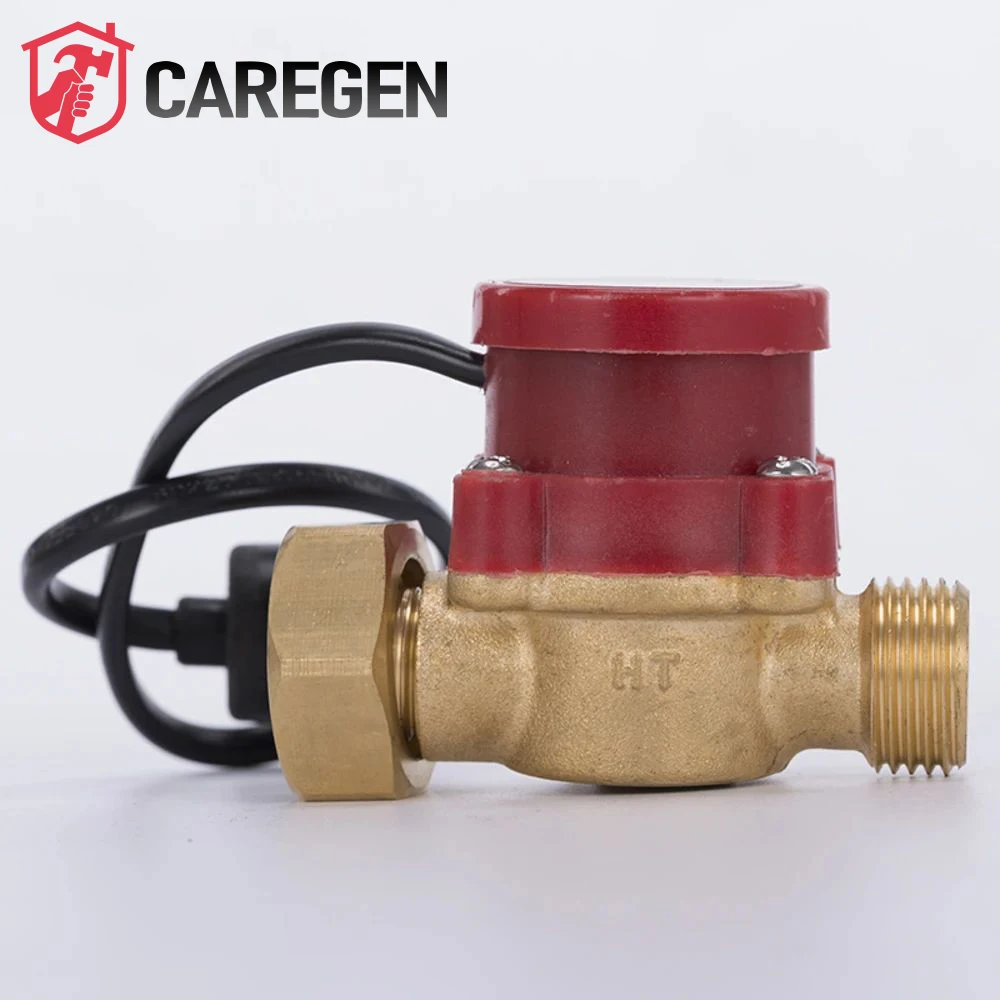 HT300 G3/4 to  G1/2 Laser Cutting Washing Machine Part Water Boosting Pump Assembly Pressure Protect Flow Sensor Switch With