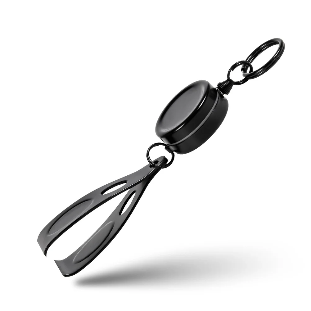 

Fishing Line Snap Stainless Steel Sturdy Durable Rotation Design Swivel Function Fishing Line Cutter Accessories