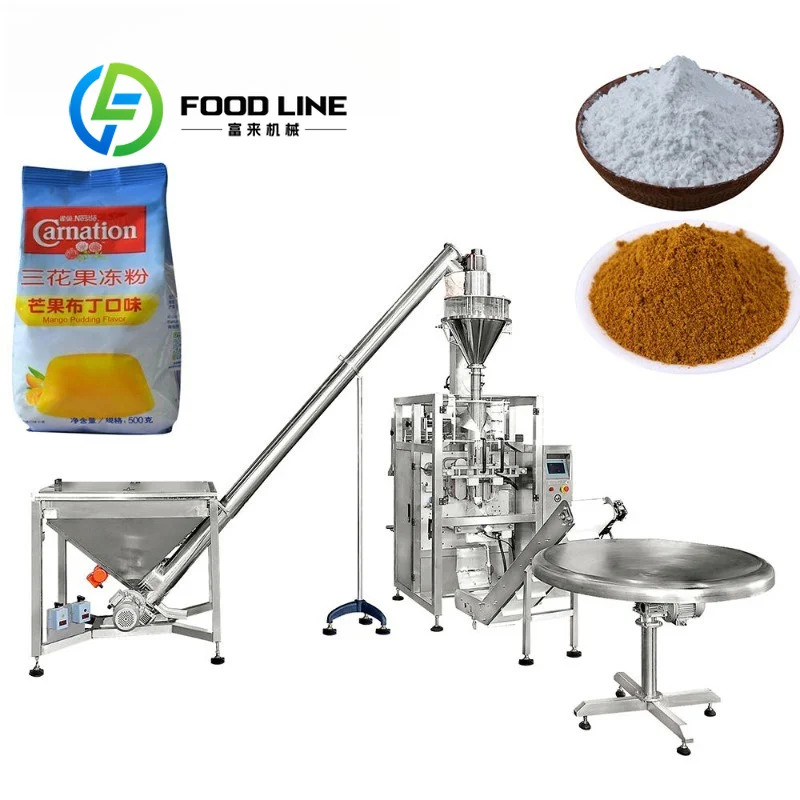 Commercial Nutritional Powder Packaging Production Line Dust Recovery System Collects Floating Powder To Reduce Raw Material