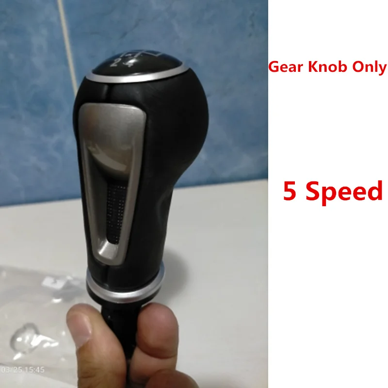 5/6 Speed For Seat Leon II Toledo III Altea XL 2005-2012 Car Gear Shift Knob HandBall With Lever Stick Gaiter Boot Cover Case