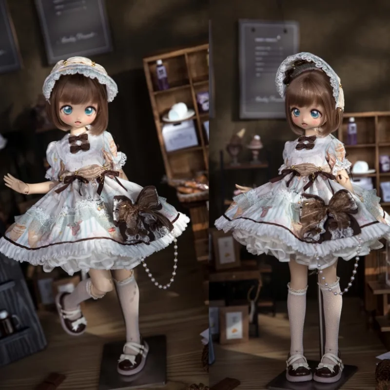 

BJD Doll Clothes For 1/4 MSD MDD Doll Lolita Dress Set Doll Dress Up Gift Diy Clothes(No Doll)