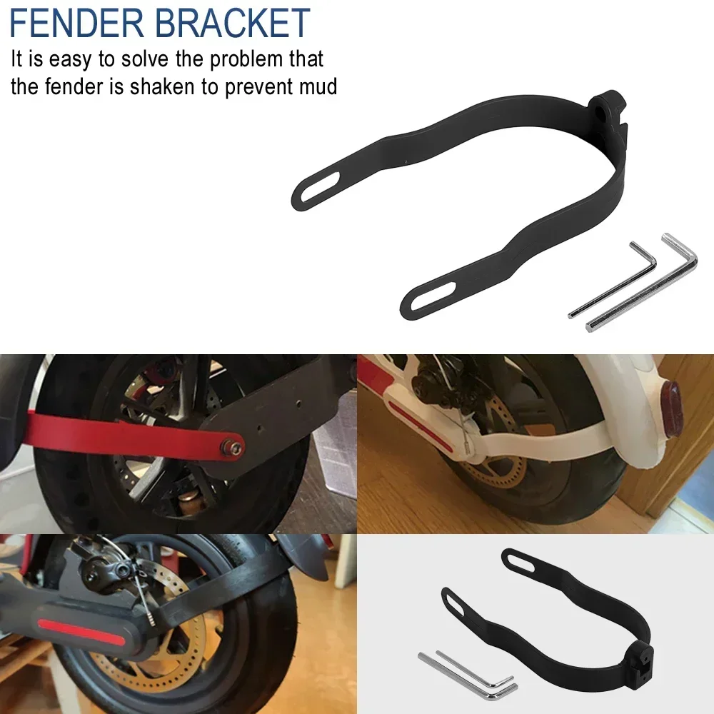 8.5 Inch 10 Inch Rear Fender Bracket for Xiaomi M365 Pro Electric Scooter Accessories Mudguard Support Bracket Replacement Parts