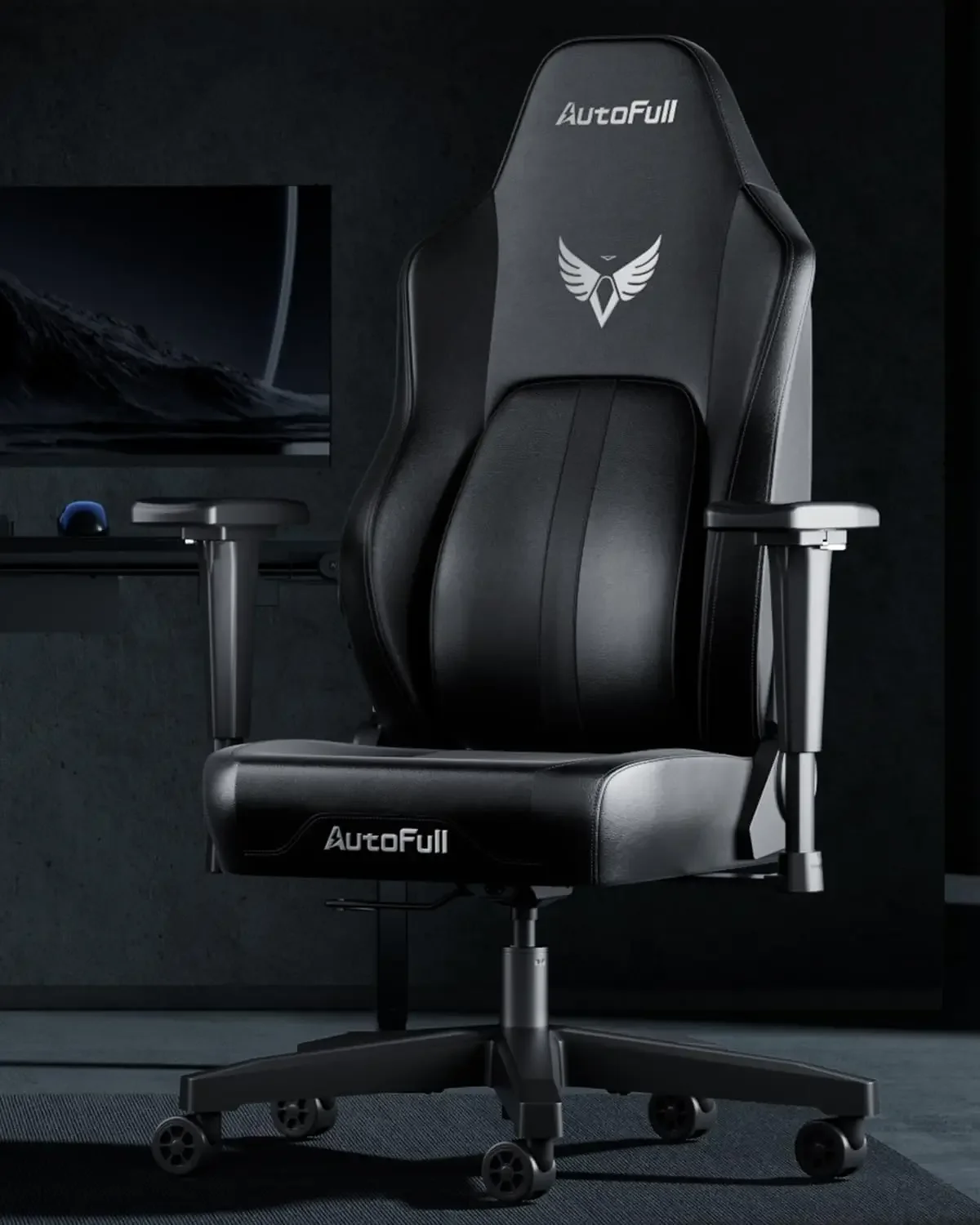 [سعر مخفض! ]كرسي ألعاب M6، كرسي مكتب مريح مع دعم قطني ديناميكي، ومساند للذراعين قابلة للتعديل ثلاثية الأبعاد، ودي عالي الظهر