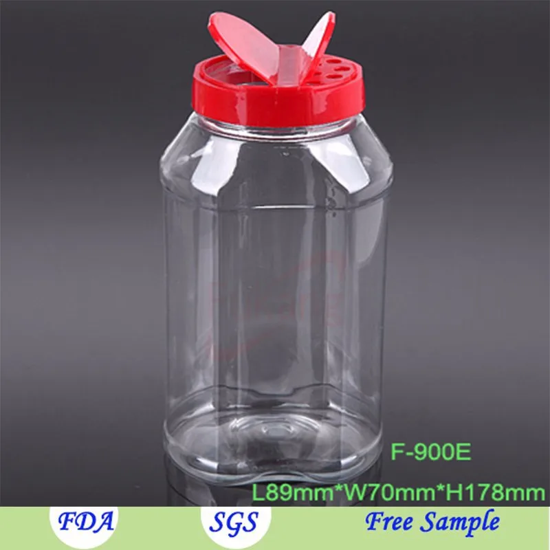 30oz kitchen spice jarwith butterfly lid bottle food packaging, fancy spice jar