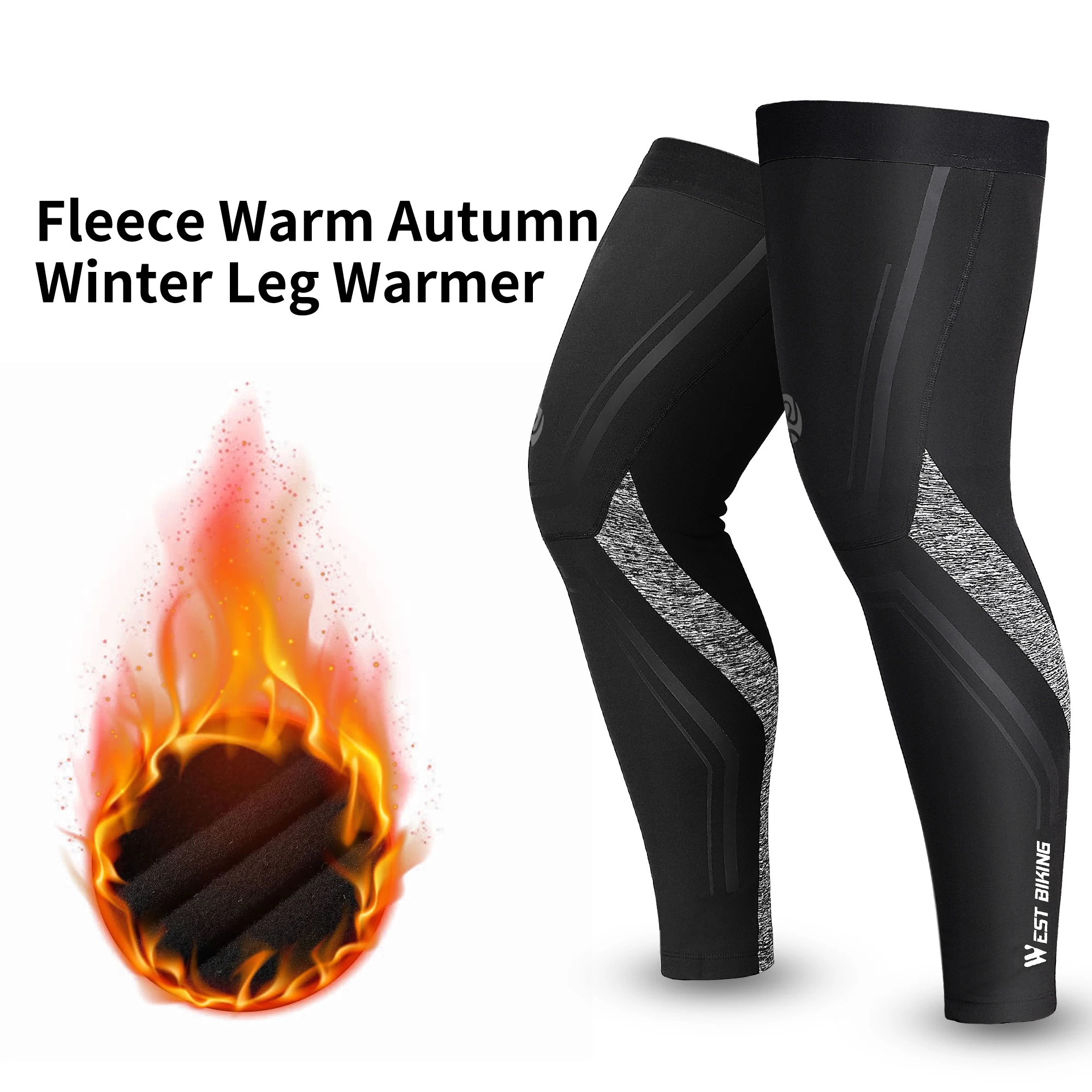 WEST BIKING Winter Warm Bicycle Arm Sleeves Legwarmers Men Women Spring Autumn Winter Sports Bike Sleeves Cycling Leg warmers