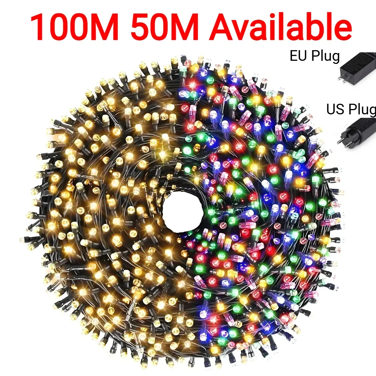 100m-50m-led-string-lights-fairy-lamp-8-modes-for-outdoor-yard-garden-lawn-christmas-halloween-wedding-new-year-festival-decor