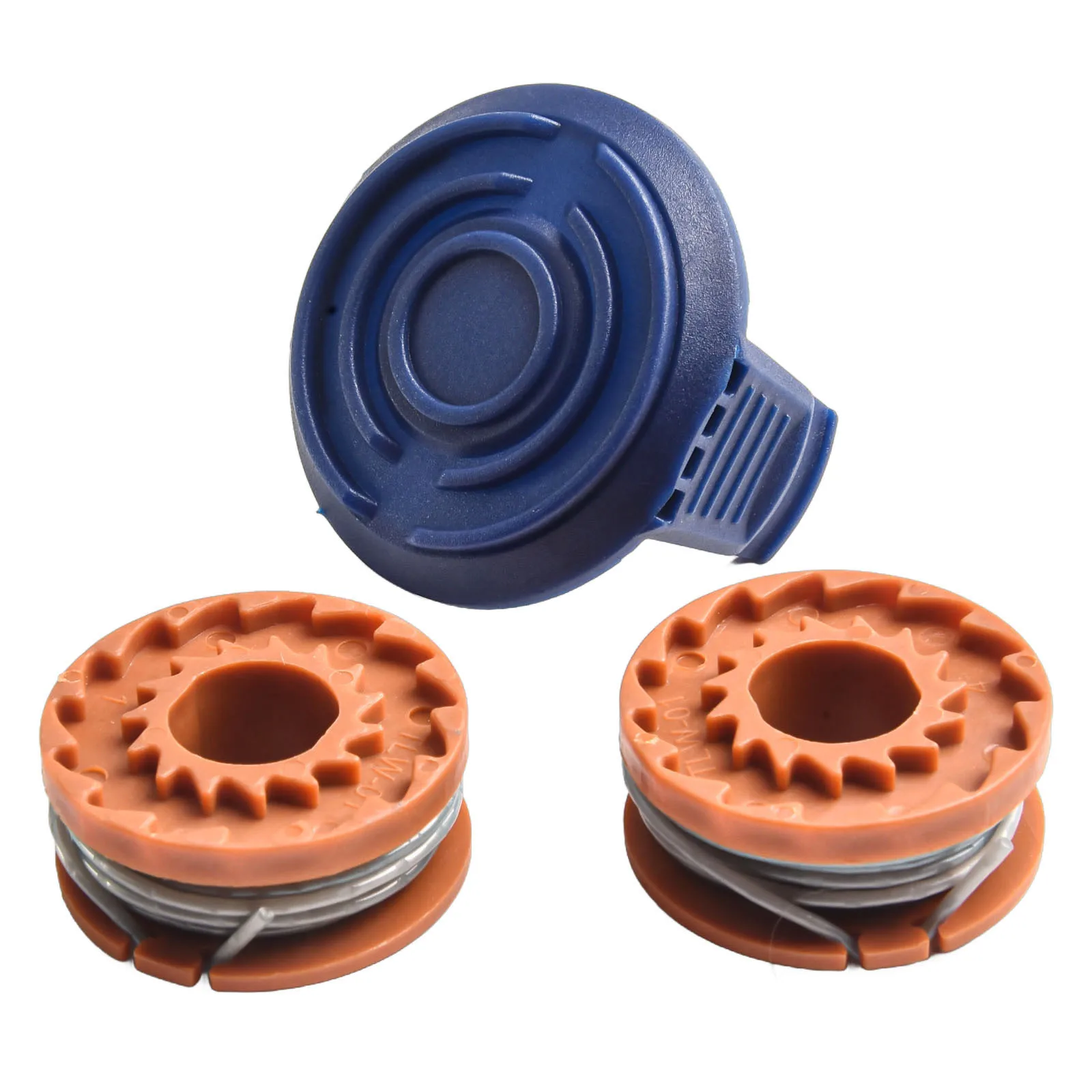 Accessori per attrezzi da giardino Bobine Parti di attrezzi da giardino Tagliaerba Tagliaerba a carica manuale. Parti di attrezzi da giardino