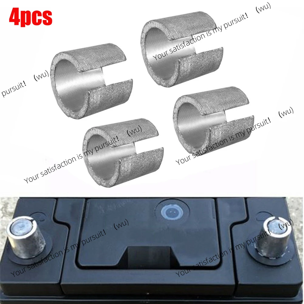2 pairs of automotive battery negative terminal, positive gasket converter